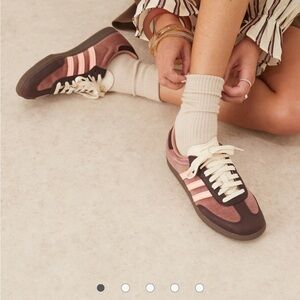 adidas Women's Sneakers in Pink and Brown